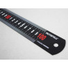 Matt Black Stainless Steel Measuring Rule 1000mm