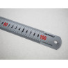 Matt Silver Measuring Rule 1000mm