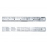 Steel Rule 150mm / 6in x 19mm