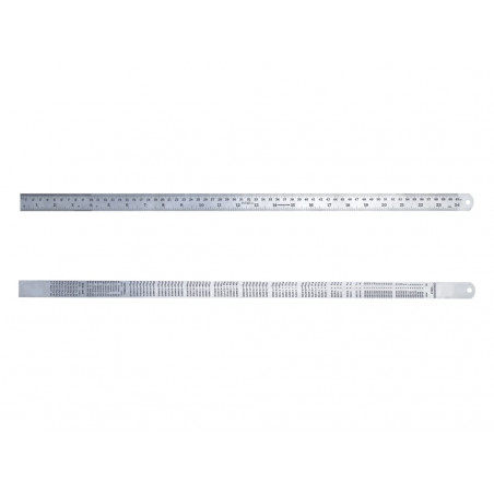 Steel Rule 600mm / 24in x 25mm