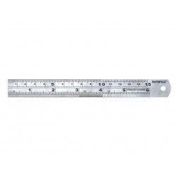Steel Rule 150mm / 6in x 19mm