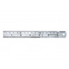 Steel Rule 150mm / 6in x 19mm