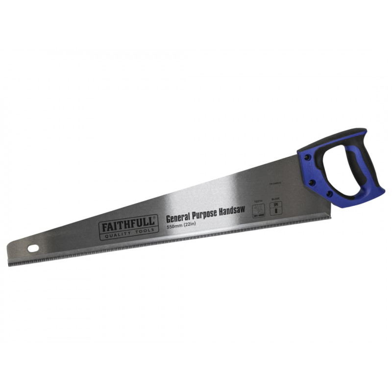 General-Purpose Hardpoint Handsaw 550mm (22in) 8 TPI General-Purpose Hardpoint Handsaw 550mm (22in) 8 TPI