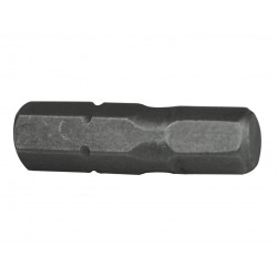 Hex S2 Grade Steel Screwdriver Bits 3 x 25mm (Pack 3)