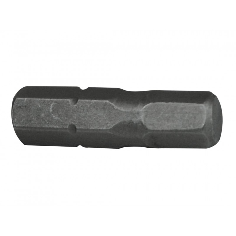 Hex S2 Grade Steel Screwdriver Bits 3 x 25mm (Pack 3)