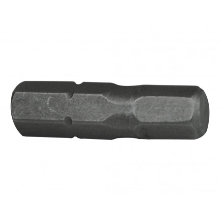 Hex S2 Grade Steel Screwdriver Bits 3 x 25mm (Pack 3)