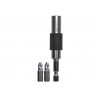 15° Flexi Bit Holder 75mm & PZ2(x2) Bits