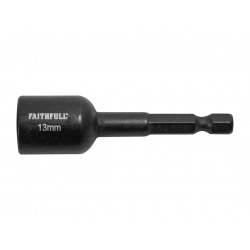 Magnetic Impact Nut Driver 13mm x 1/4in Hex