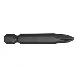 Phillips S2 Grade Steel Screwdriver Bits PH3 x 50mm (Pack 3)