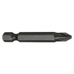 Pozi S2 Grade Steel Screwdriver Bits PZ1 x 50mm (Pack 3)