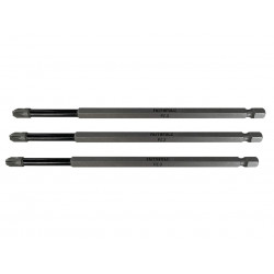 Pozidriv Impact Screwdriver Bits PZ3 x 150mm (Pack 3)