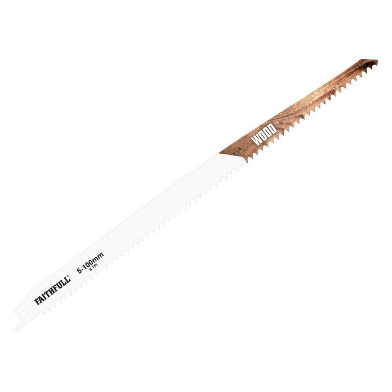 S1411D Sabre Saw Blade Wood 300mm 6 TPI (Pack of 5) S1411D Sabre Saw Blade Wood 300mm 6 TPI (Pack of 5)
