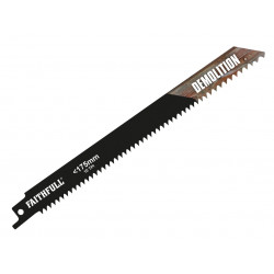 S1122HF Bi-Metal Sabre Saw Blade Demolition 200mm 10 TPI (Pack 5)
