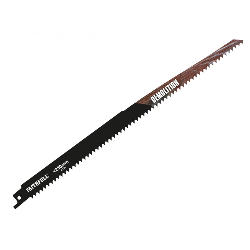 S1411DF Bi-Metal Sabre Saw Blade Demolition 300mm 6 TPI (Pack of 5) S1411DF Bi-Metal Sabre Saw Blade Demolition 300mm 6 TPI (Pack of 5)