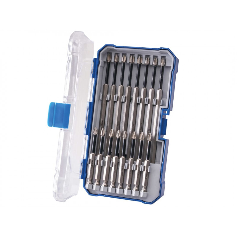 Long Impact Bit Set in Case, 16 Piece Long Impact Bit Set in Case, 16 Piece