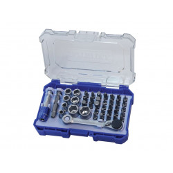 Screwdriver Bit & Socket Set, 42 Piece