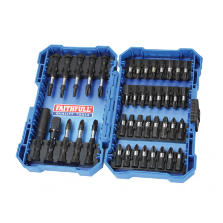 Impact Screwdriver Bit Set, 42 Piece