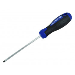 Soft Grip Screwdriver Parallel Slotted Tip 4.0 x 100mm