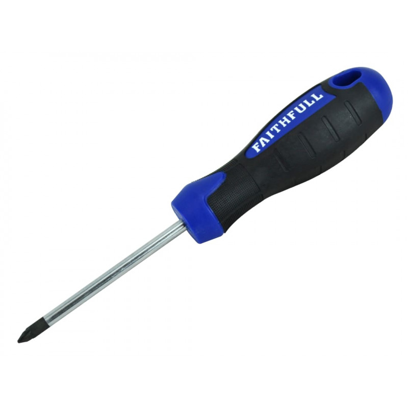 Soft Grip Screwdriver Pozidriv Tip PZ1 x 75mm Soft Grip Screwdriver Pozidriv Tip PZ1 x 75mm