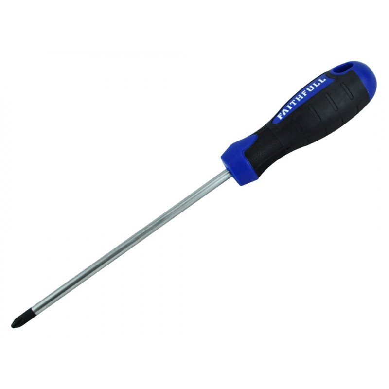 Soft Grip Screwdriver Pozidriv Tip PZ2 x 150mm