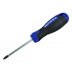 Soft Grip Screwdriver Pozidriv Tip PZ2 x 100mm