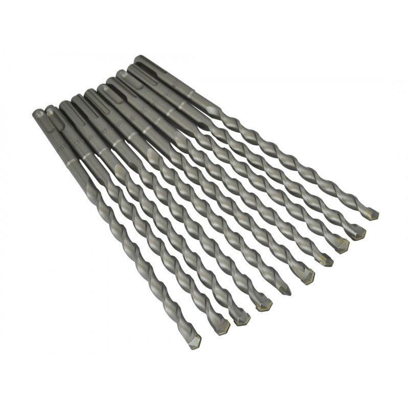 SDS Plus Drill Bit 10mm OL: 210mm WL: 150mm Bulk 10 SDS Plus Drill Bit 10mm OL: 210mm WL: 150mm Bulk 10