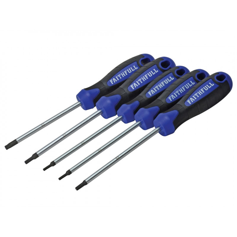 Star (Torx) Head Screwdriver Set, 5 Piece Star (Torx) Head Screwdriver Set, 5 Piece