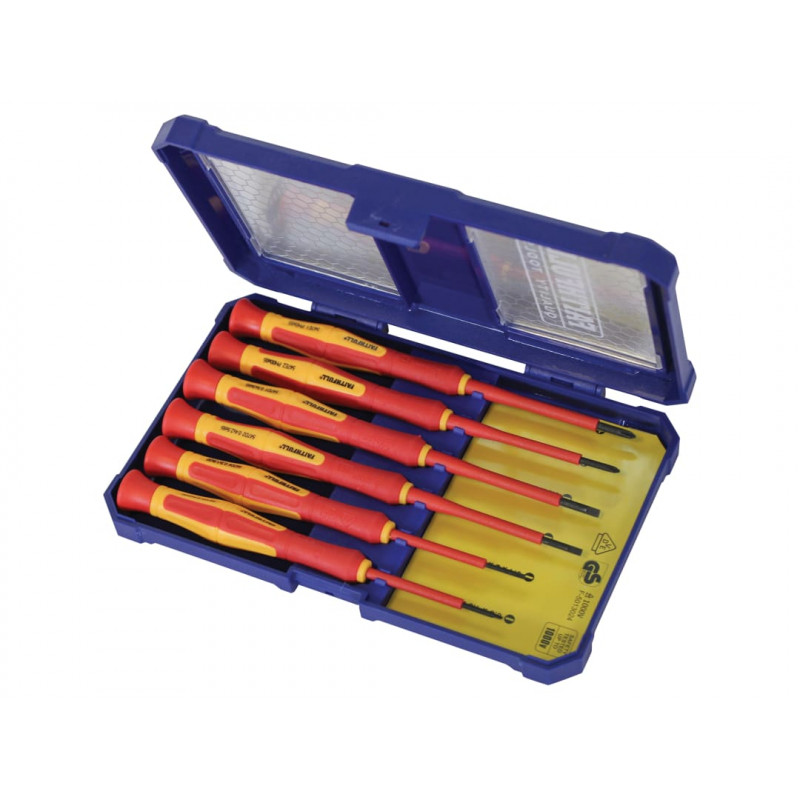 Precision VDE Screwdriver Set, 6 Piece Precision VDE Screwdriver Set, 6 Piece