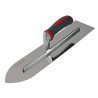 Flooring Trowel Stainless Steel Soft Grip Handle 16 x 4in