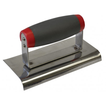 Edging Trowel Soft Grip Handle 6 x 3in