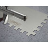 Notched Trowel Serrated 10mm Stainless Steel Soft Grip Handle 13 x 4.1/2in