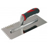 Notched Trowel Serrated 6mm Stainless Steel Soft Grip Handle 11 x 4.1/2in