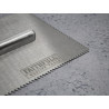 Notched Trowel V 3mm Soft Grip Handle 11 x 4.1/2in