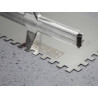 Notched Trowel Serrated 6mm Stainless Steel Soft Grip Handle 11 x 4.1/2in
