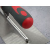 Notched Trowel V 3mm Soft Grip Handle 11 x 4.1/2in