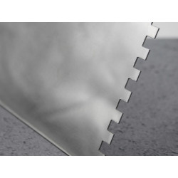 Notched Trowel Serrated 6mm Stainless Steel Soft Grip Handle 11 x 4.1/2in
