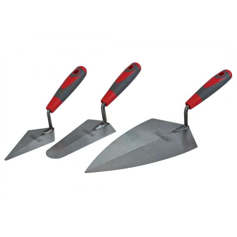 Soft Grip Trowel Set, 3 Piece Soft Grip Trowel Set, 3 Piece