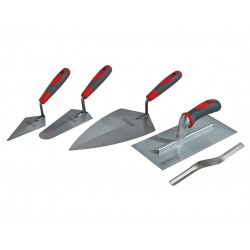 Soft Grip Handle Trowel Pack 5 Piece