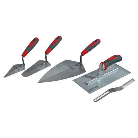 Soft Grip Handle Trowel Pack 5 Piece