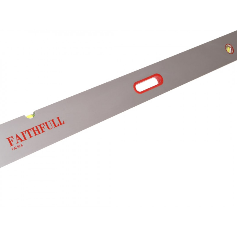 Screeding Level 2.4m (8ft) 3 Vial & Grips Screeding Level 2.4m (8ft) 3 Vial & Grips