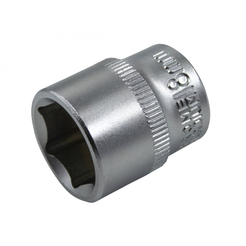Hex Socket 3/8in Drive 18mm Hex Socket 3/8in Drive 18mm