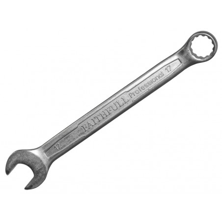 Combination Spanner CV Satin Finish 17mm