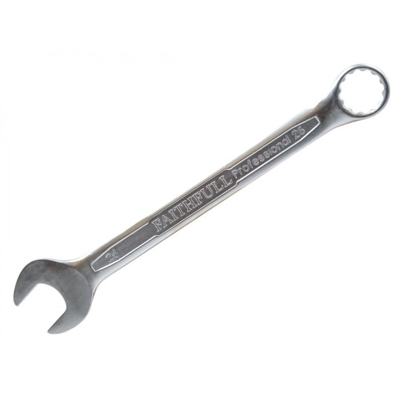 Combination Spanner CV Satin Finish 26mm Combination Spanner CV Satin Finish 26mm