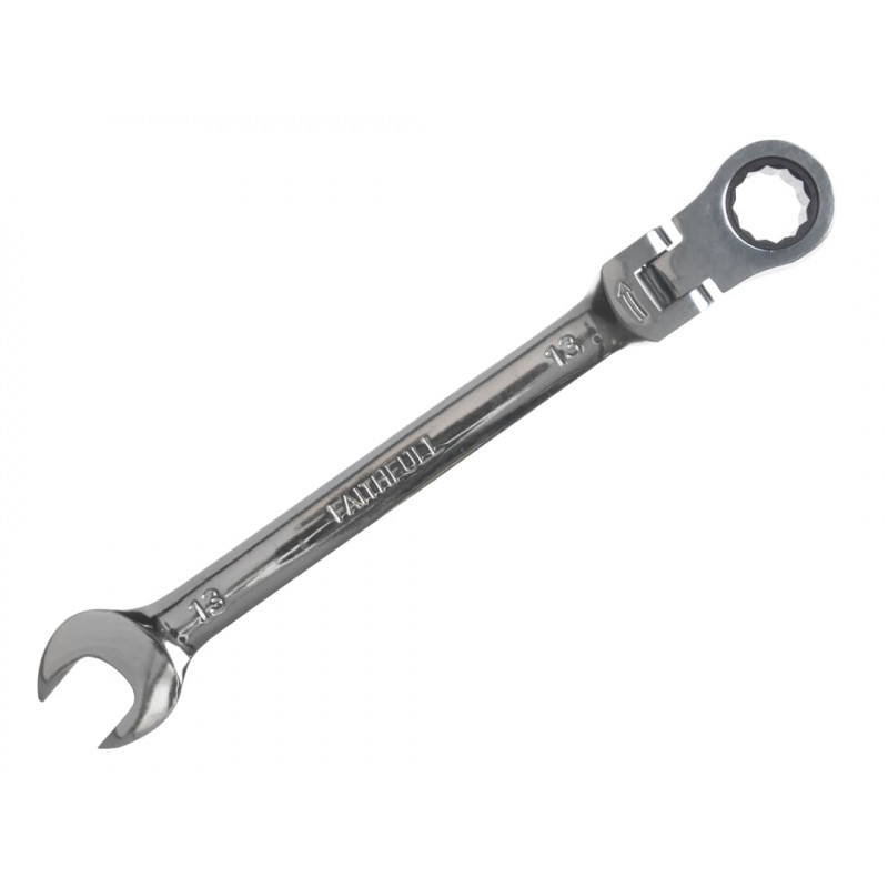 Ratchet Combination Spanner Flex Head CV 13mm Ratchet Combination Spanner Flex Head CV 13mm