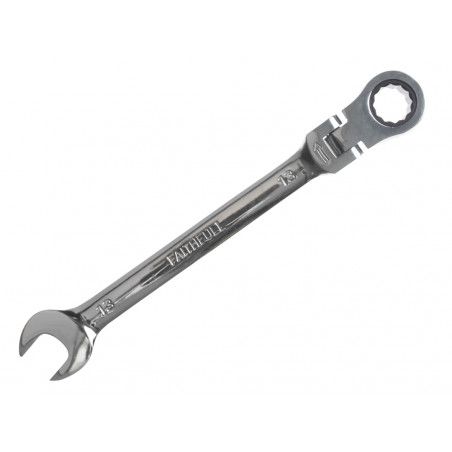 Ratchet Combination Spanner Flex Head CV 13mm