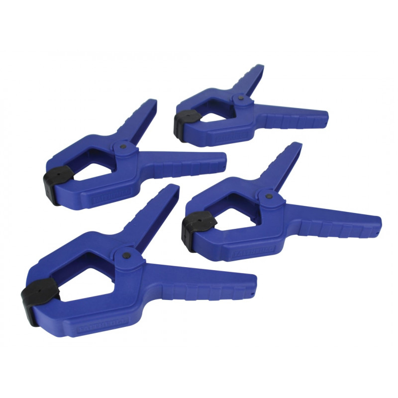 Spring Clamp 75mm (3in) (Pack 4) Spring Clamp 75mm (3in) (Pack 4)