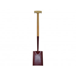 Solid Socket Shovel Square No.000 T-Handle