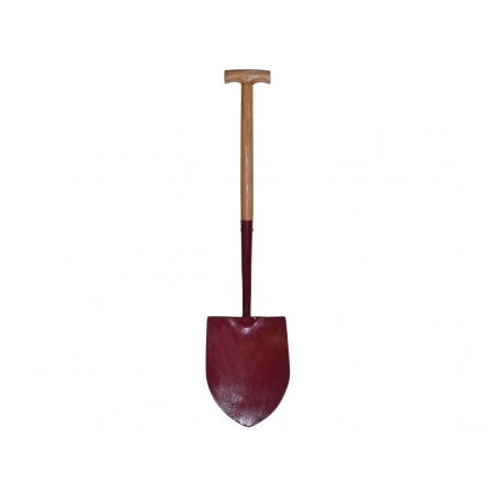 Solid Socket Shovel Round No.2 T-Handle