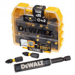 Dewalt DT70564T EXTREME FLEXTORQ Screwdriver Bit PZ2 × 25mm + Drive Guide (Pack of 25)