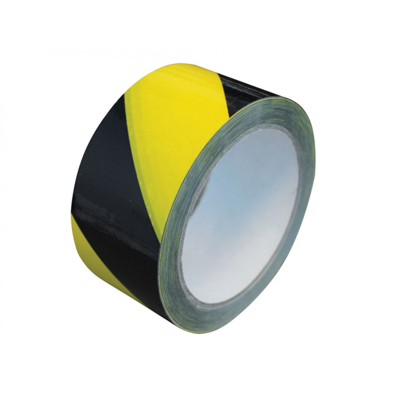Laminated Self-Adhesive Hazard Tape Black/Yellow 50mm x 33m Laminated Self-Adhesive Hazard Tape Black/Yellow 50mm x 33m